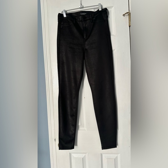 Liverpool Los Angeles Madonna Coated Skinny Pants are a size 8/29. - Picture 1 of 9